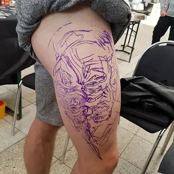 Fota z tetovacích soutěží